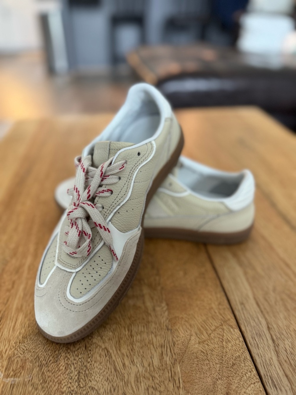 ALOHAS Tb.490 Rife - Grain Cream Leather Sneaker
